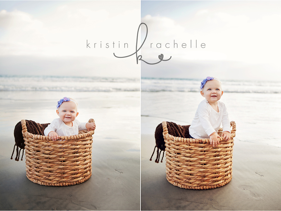 baby beach photography