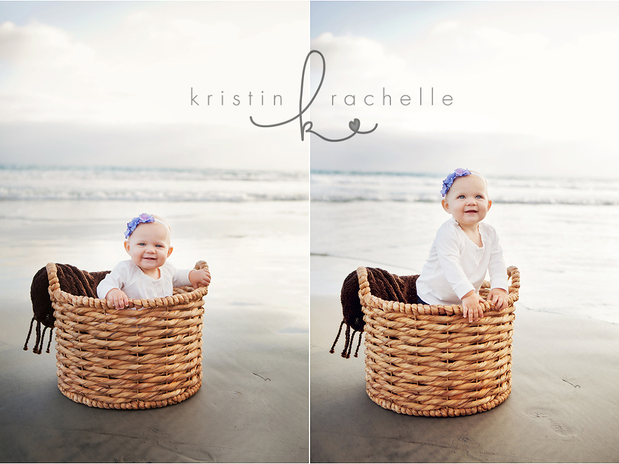 baby beach portraits