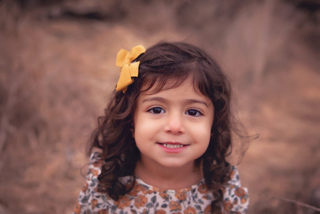 little girl smiling Buena Vista Park