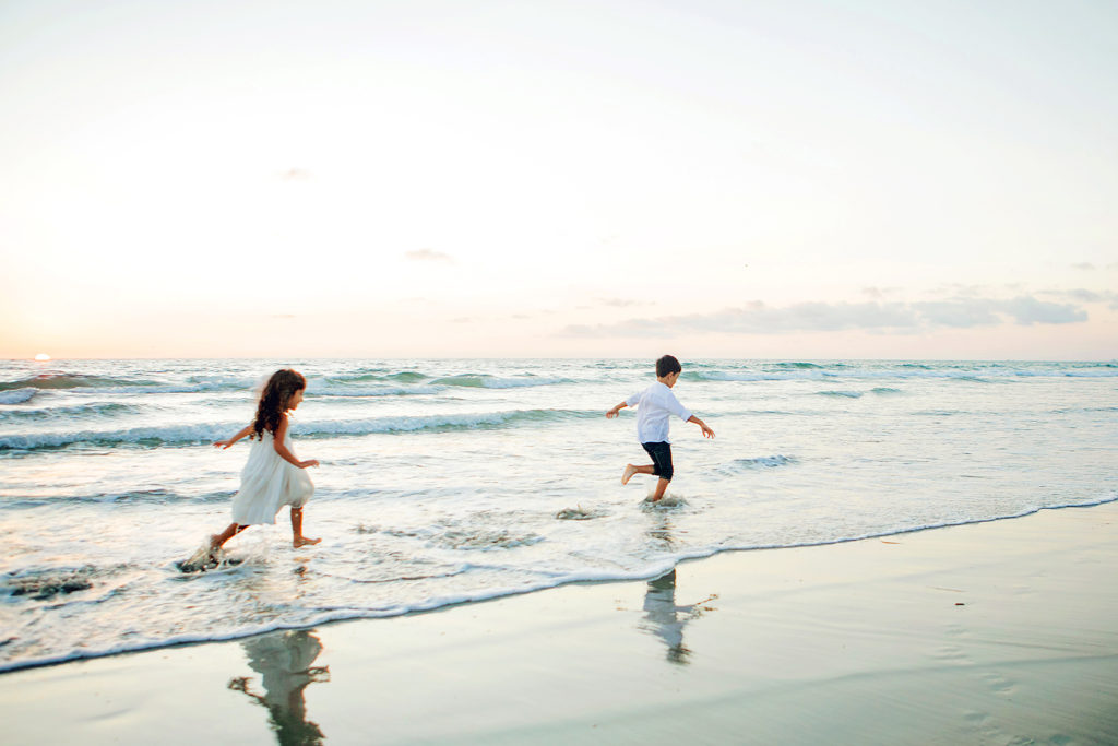 Childrens Portraits for Beach Photography in Carlsbad, California 