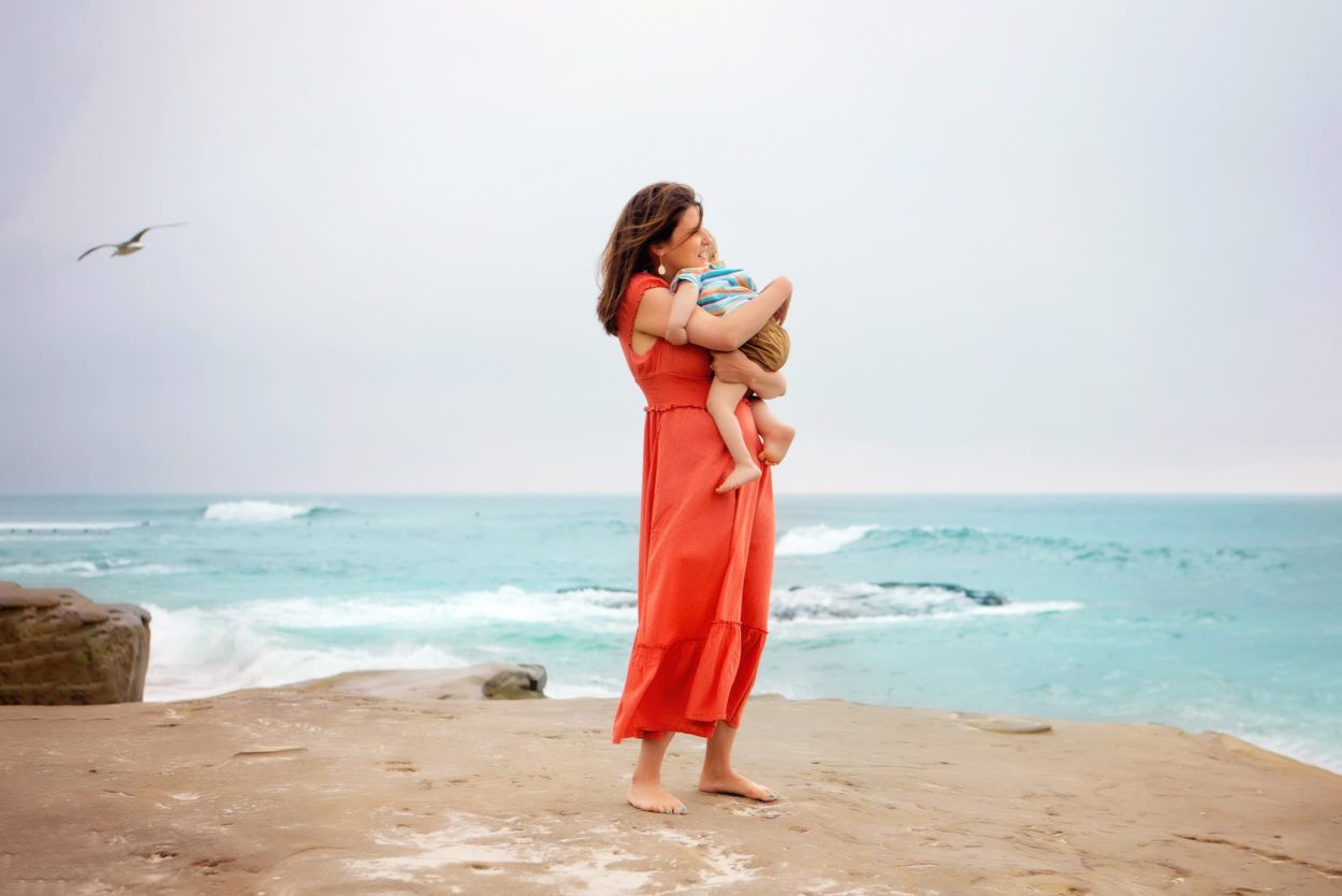 Baby with mom in San Diego Photographers Family