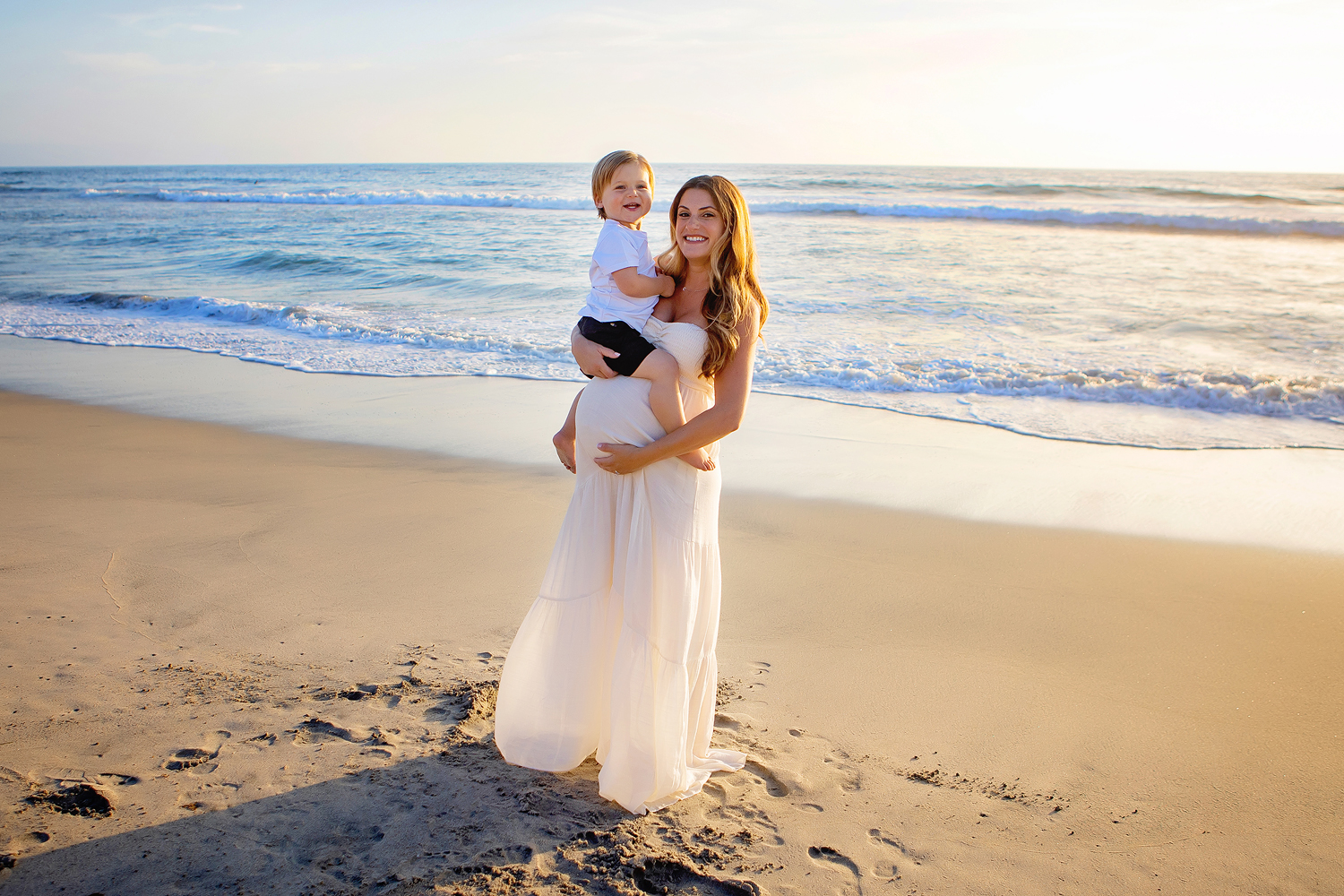 Carlsbad Beach Maternity Photography