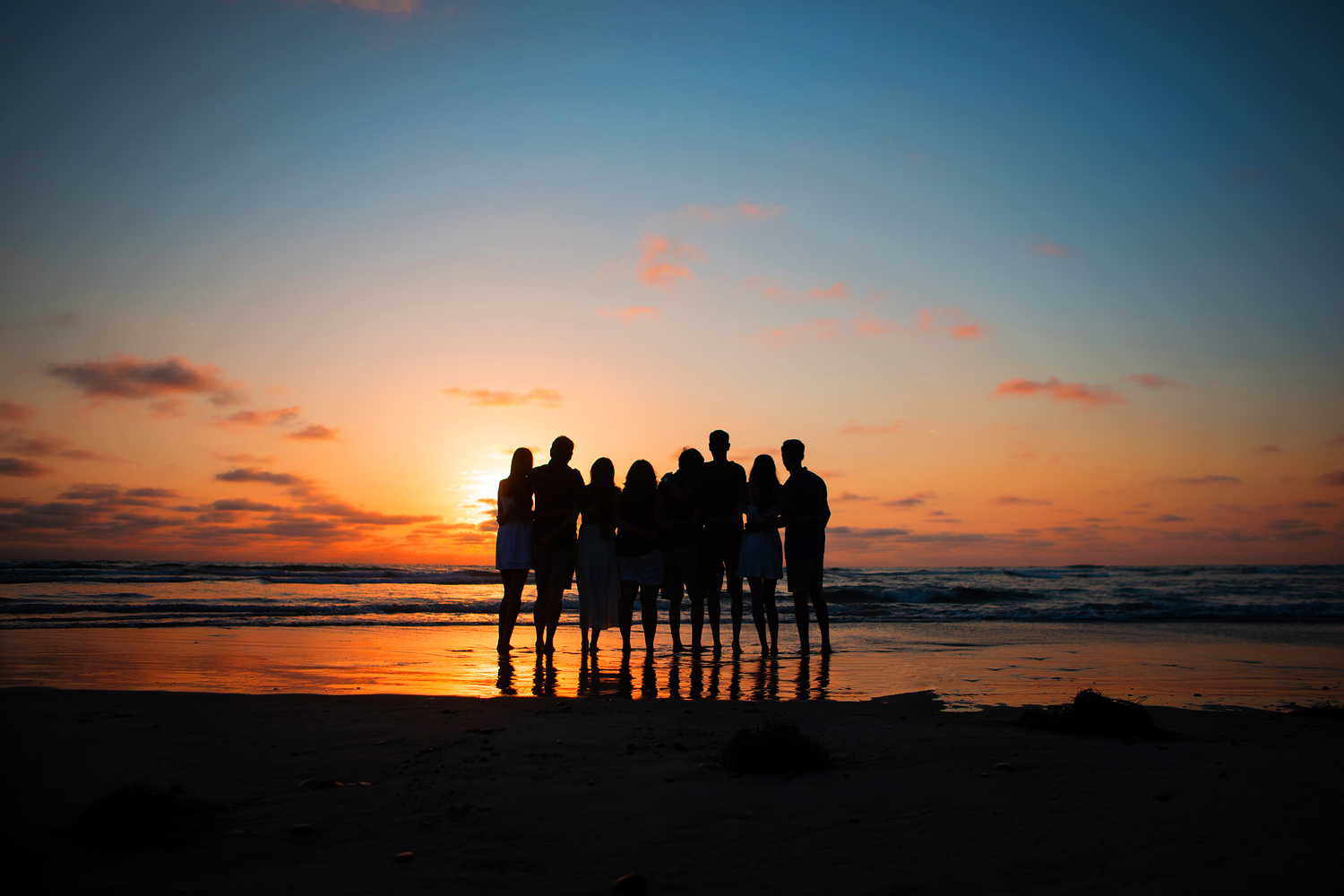 San Diego Beach Family Portraits