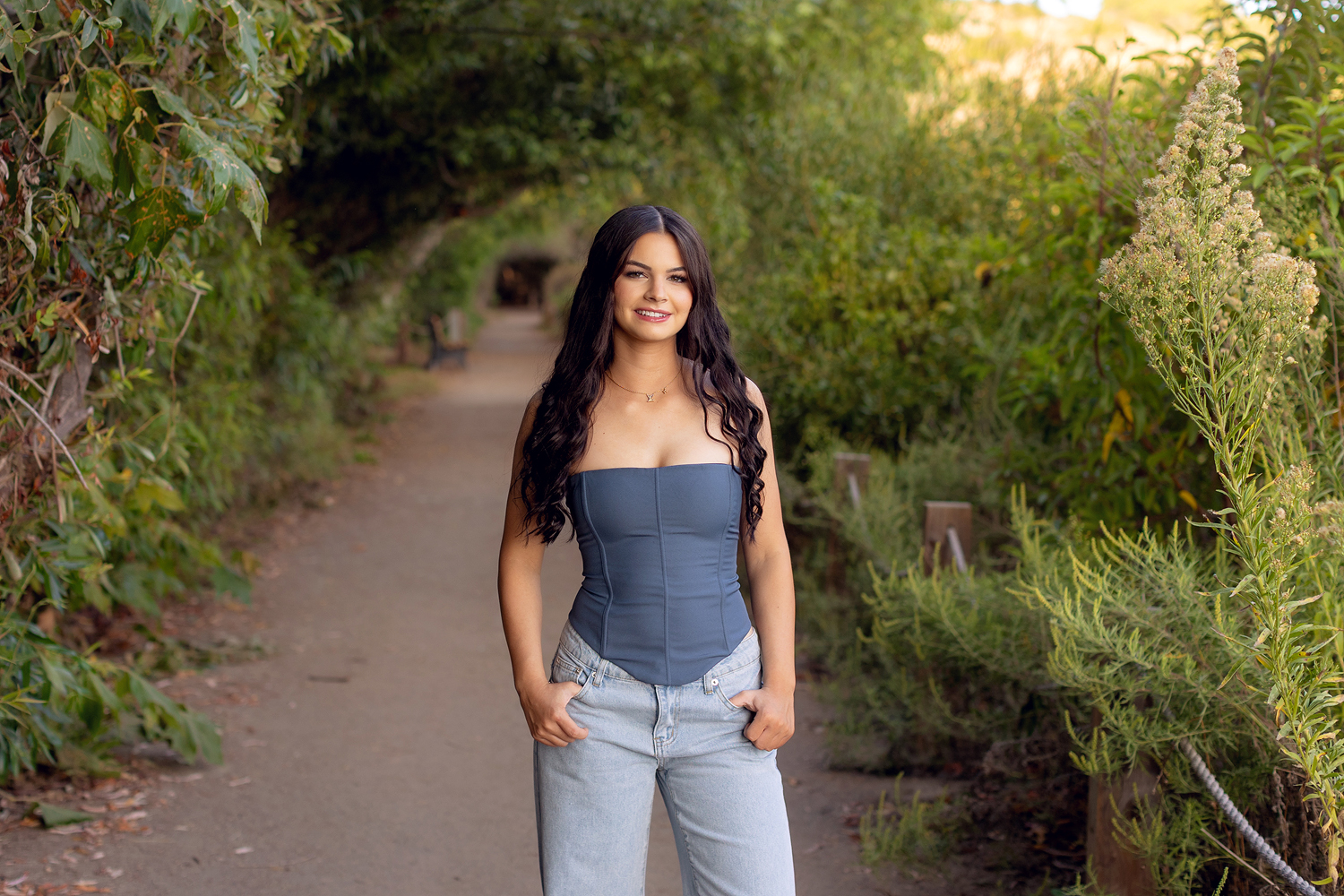 San Diego Graduation Photographers  of girl in nature