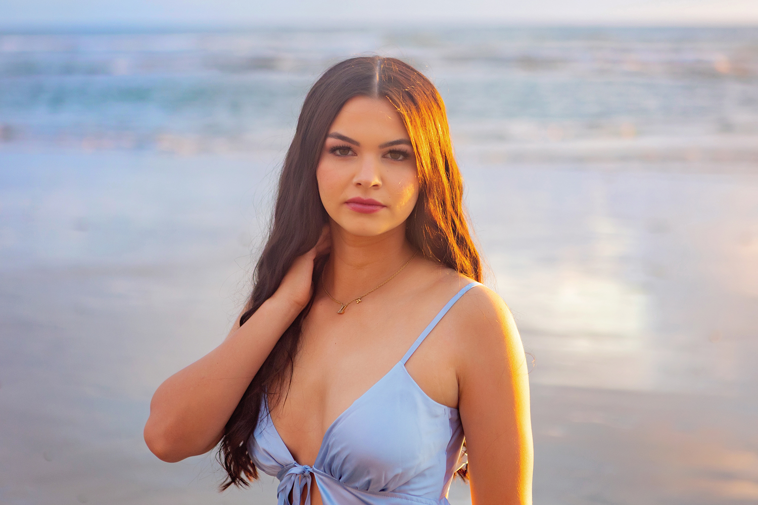 carlsbad grad photos girl sunset