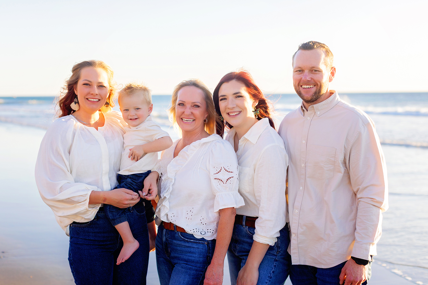 carlsbad beach family photos sunset overview