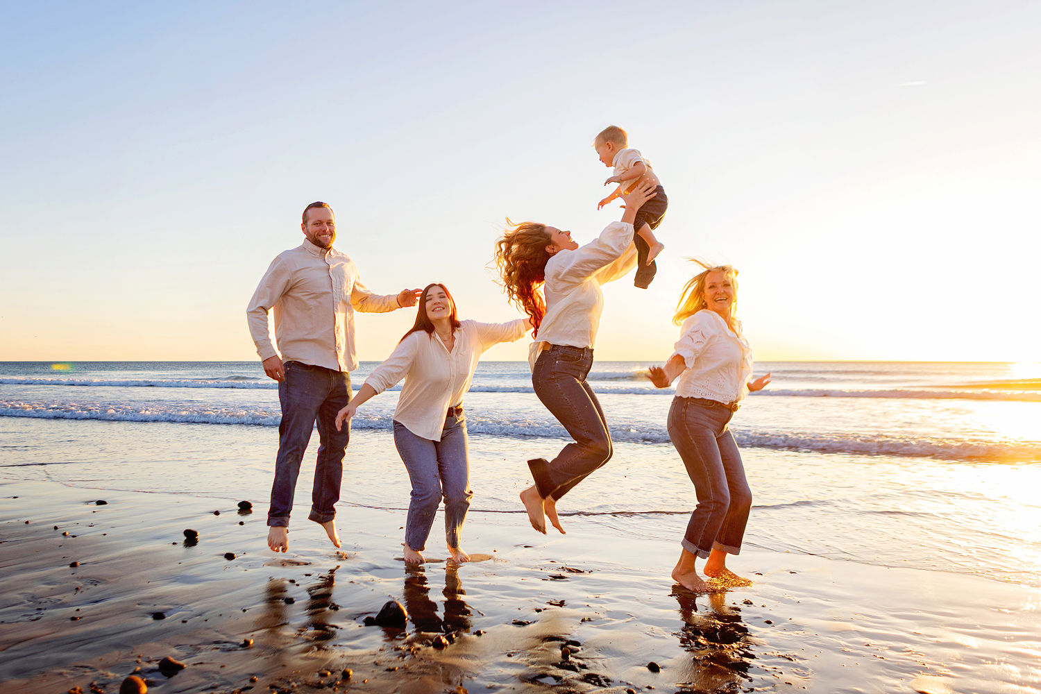 san diego golden hour beach session 4
