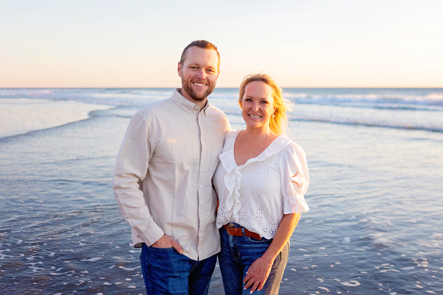 san diego golden hour beach session 5